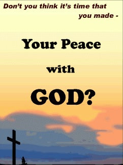 Tracts: Peace With God 50-pack