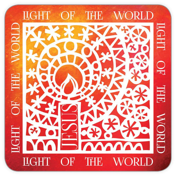 Red Candle Coaster