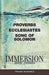 Immersion Bible Studies: Proverbs, Ecclesiastes, Song of Sol