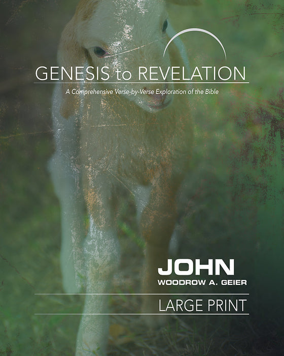 Genesis to Revelation: John Participant Book [Large Print]