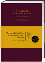 Ancient Greek UBS 5th Ed. NT With Dictionary