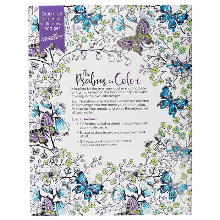 Psalms In Color: Colouring Book