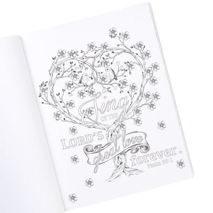 Psalms In Color: Colouring Book