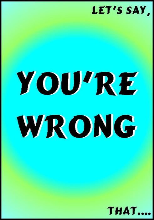 Tracts: You're Wrong 50-Pack