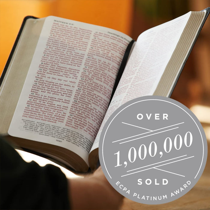 KJV Reference Bible, Burgundy, Personal Size Giant Print