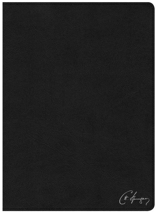 CSB Spurgeon Study Bible, Genuine Leather