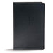 CSB Everyday Study Bible, Charcoal LeatherTouch