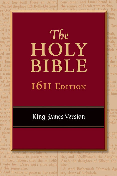 KJV Bible, 1611 Edition, Black