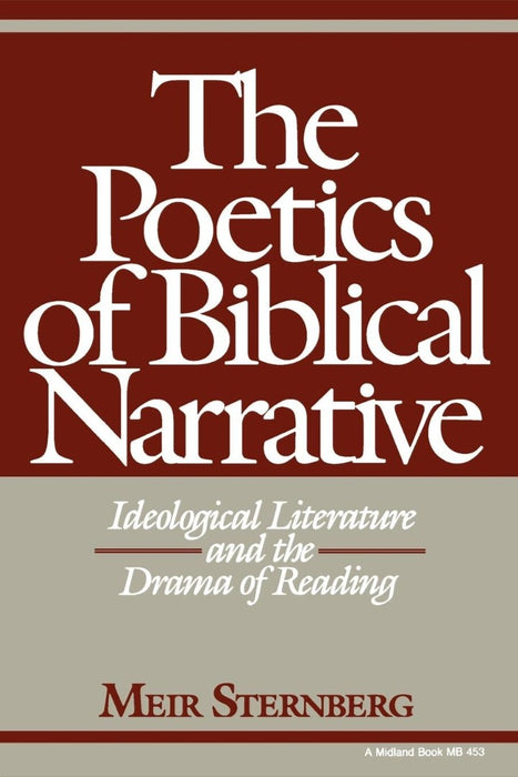 The Poetics Of Biblical Narrative