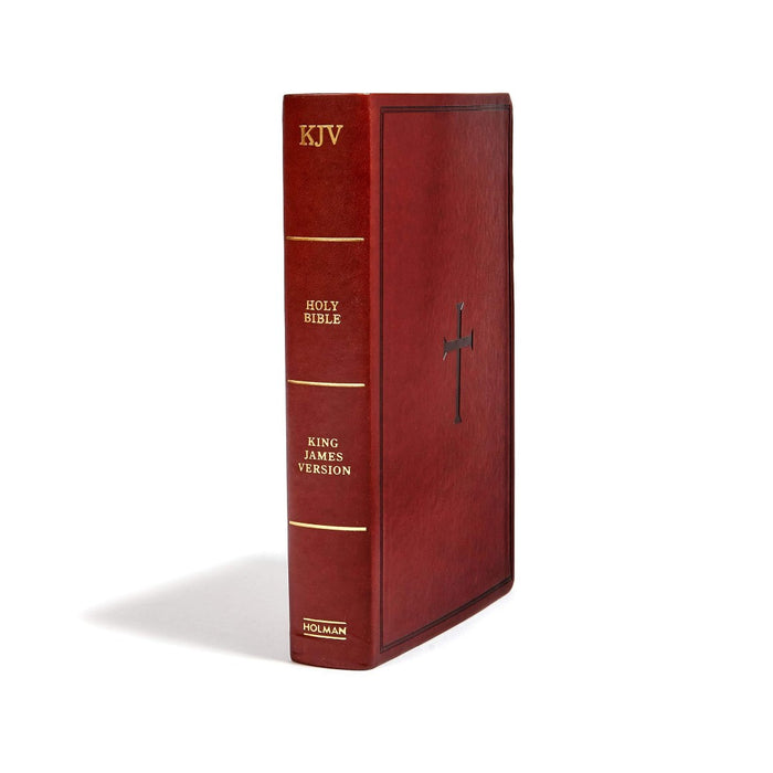 KJV Super Giant Print Reference Bible, Brown LeatherTouch