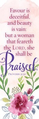 Woman Who Fears The Lord Bookmark (Pack of 25)