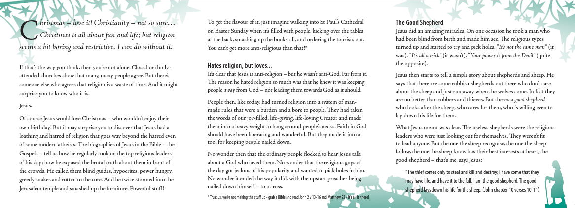 Life To The Full Christmas Tract (Singles)