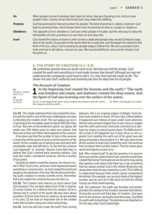 NLT Life Application Study Bible, Third Edition, Large Print