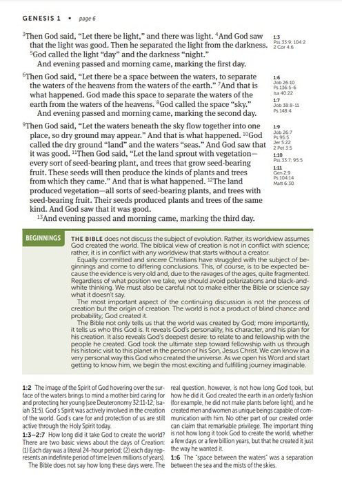 NLT Life Application Study Bible, Third Edition, Large Print