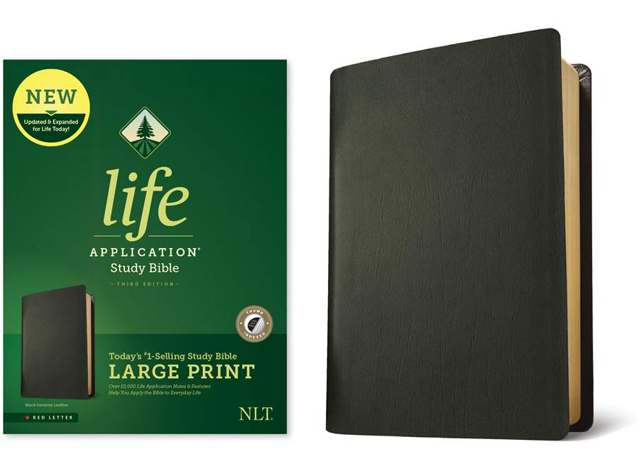 NLT Life Application Study Bible, Third Edition, Large Print