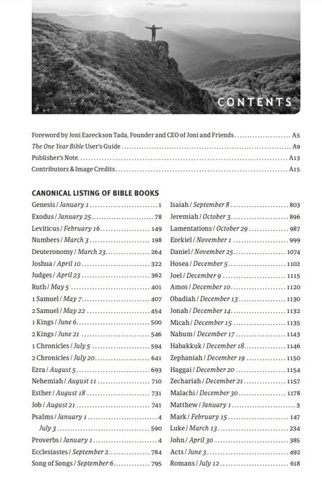 The NLT One Year Pray for Life Bible (Softcover)