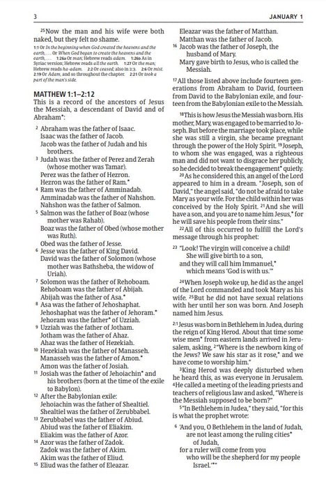 The NLT One Year Pray for Life Bible (Softcover)