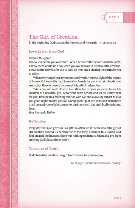 NLT THRIVE Devotional Bible for Women, Rose Metallic
