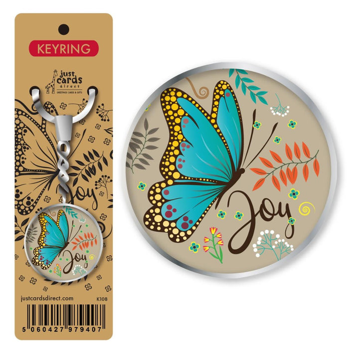 Butterfly Joy Keyring