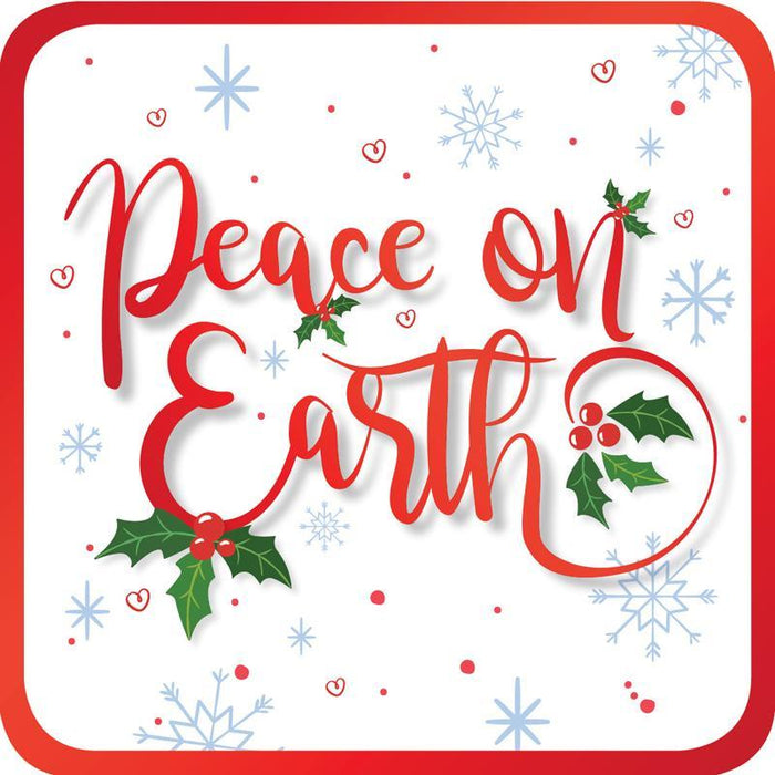 Peace on Earth Coaster