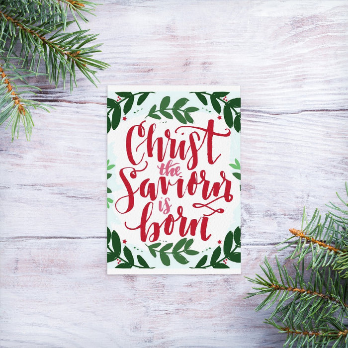 Christ the Saviour Christmas Magnet