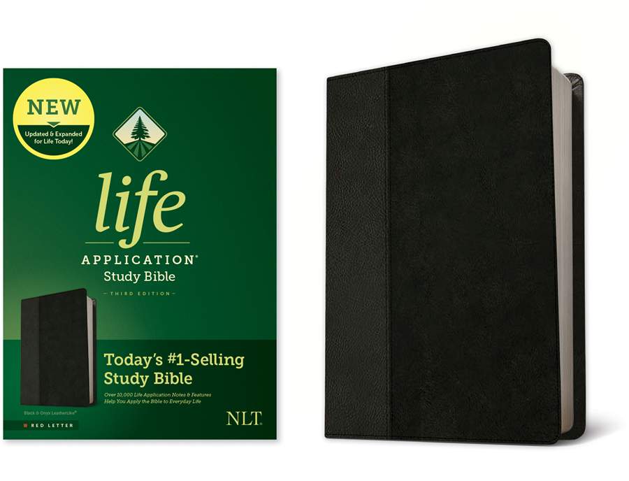 NLT Life Application Study Bible, Third Edition, Black