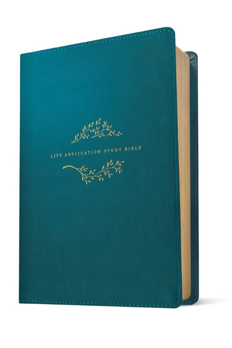 NLT Life Application Study Bible, Third Edition, Teal Blue