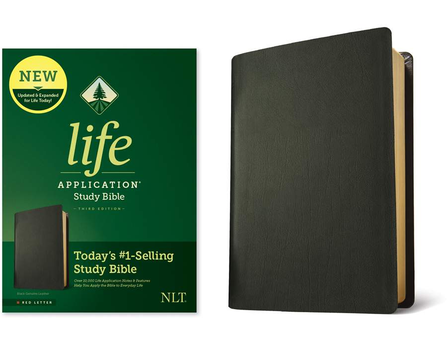 NLT Life Application Study Bible, Third Edition, Black