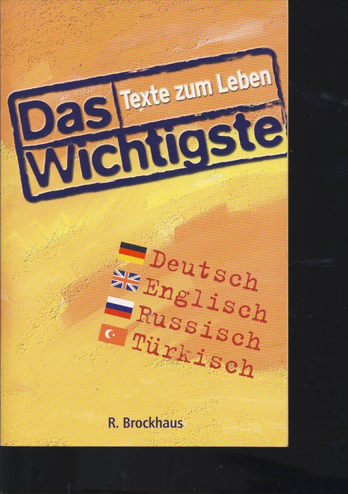German/Eng/Russian/Turkish - What Matters (Texts for Life)