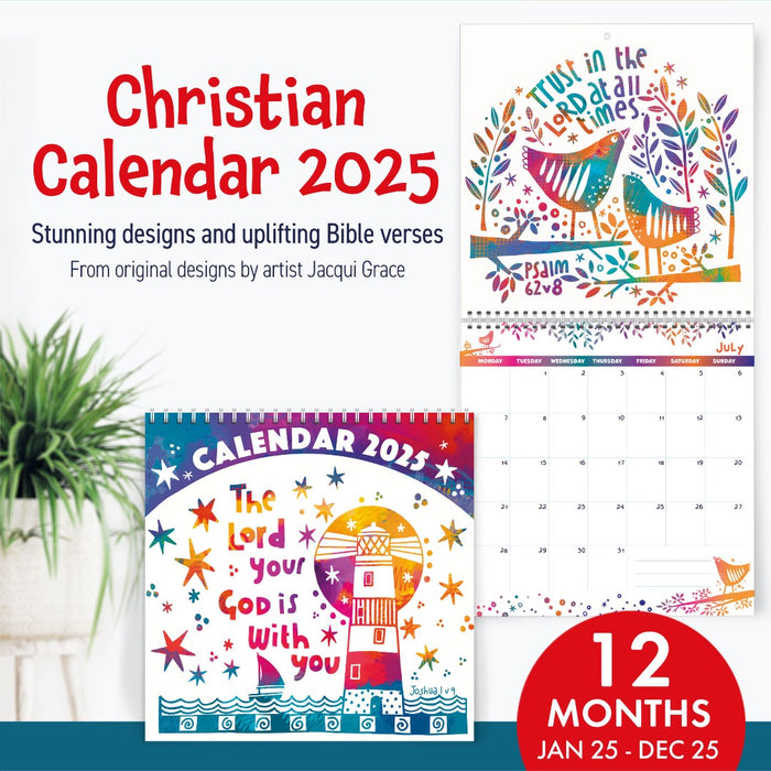 Christian Wall Calendar 2026