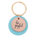 Be Joyful Rose Gold Keyring
