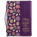 I Know the Plans Purple Fashion Bible Case, Medium