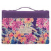 Blessed is the One Floral Fashion Bible Case, Large