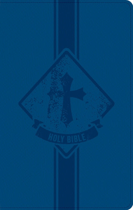 KJV Kids Bible, Thinline Edition, Navy LeatherTouch