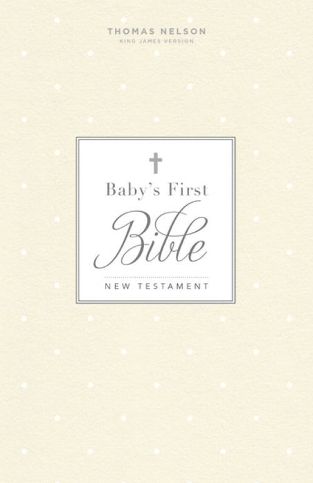 KJV Baby's First New Testament, White