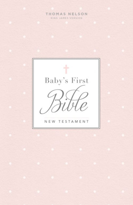 KJV Baby's First New Testament, Pink