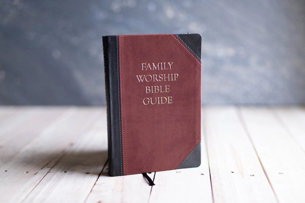 Family Worship Bible Guide, Imitation Leather