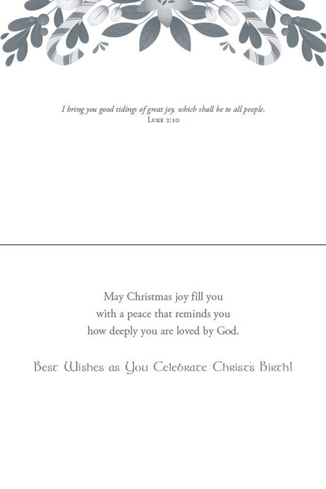 Candy Cane Christmas Boxed Cards (Box of 12)