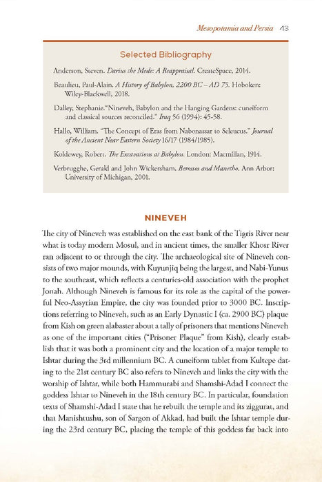 Archaeological Guide to Bible Lands, An