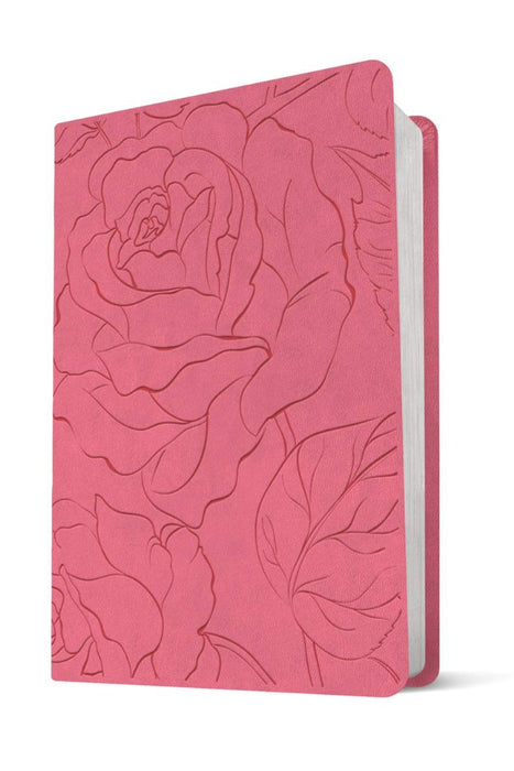 NLT Premium Value Compact Bible, Filament Edition, Pink