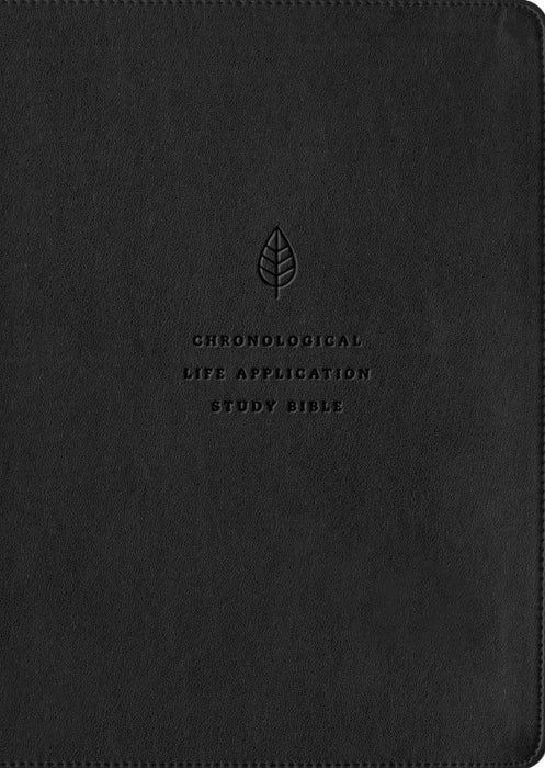 NLT Chronological Life Application Study Bible, Ebony