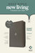 NLT Compact Giant Print Zipper Bible, Filament Edition, Grey