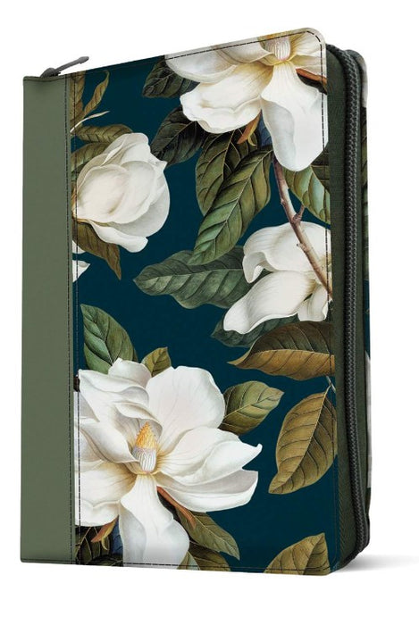 NLT Compact Giant Print Zipper Bible, Filament Edition