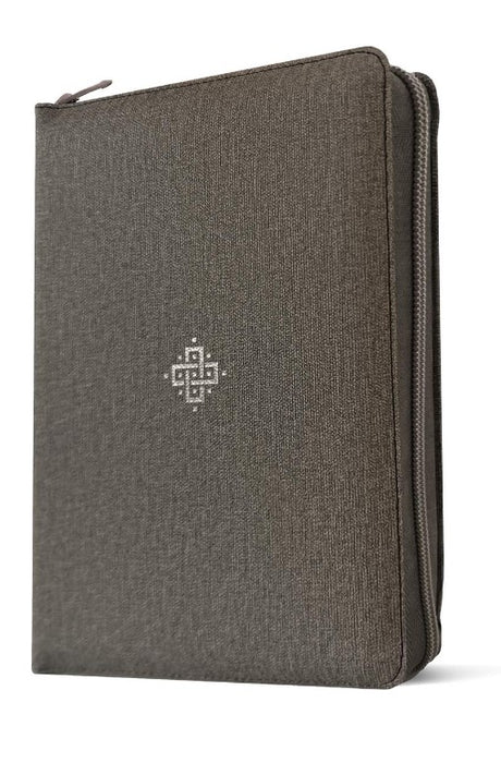 NLT Compact Giant Print Zipper Bible, Filament Edition