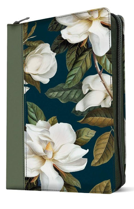 NLT Compact Giant Print Zipper Bible, Filament Edition