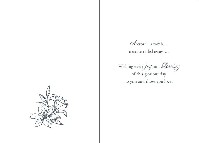 Resurrection Blessings Greetings Cards (Box of 12)