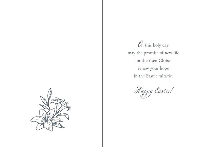 Resurrection Blessings Greetings Cards (Box of 12)
