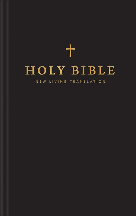 NLT Church Bible, Hardcover, Black