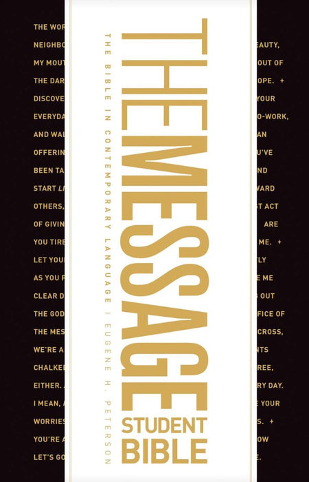 The Message Student Bible (Hardcover)