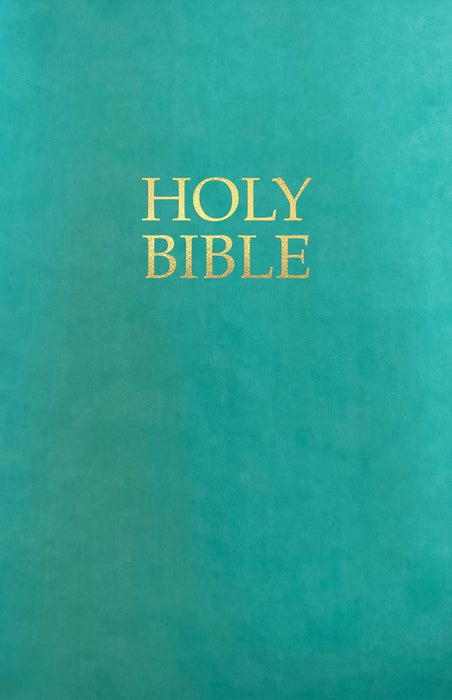 Kjver Gift And Award Holy Bible, Deluxe Edition, Coastal Blu